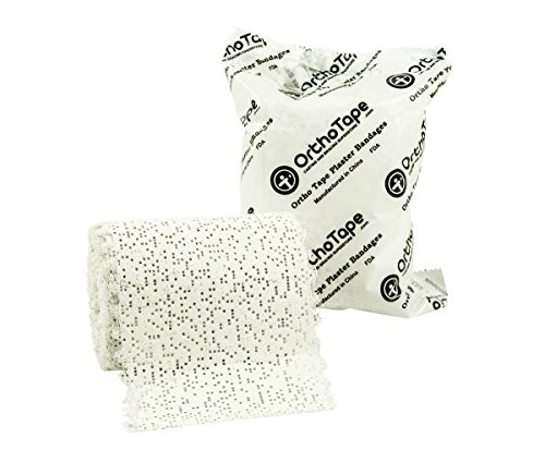 OrthoTape Plaster Bandages Gauze Craft Wrap Cloth 4 Inch X 5 Yrds -1 ROLL