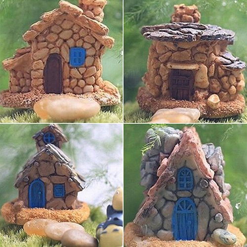N/ hfjeigbeujfg Miniature Fairy Garden Fairy Garden Miniature Stone House Random Style Craft Micro Landscape Decoration N/ hfjeigbeujfg Miniature Fairy Garden Fairy Garden Miniature Stone House Random Style Craft Micro Landscape Decoration