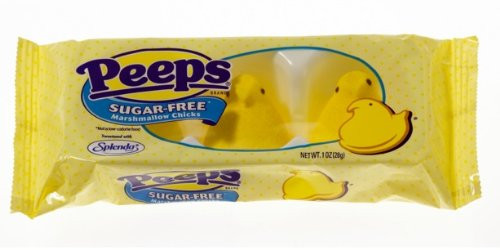 Marshmallow Peeps Sugar Free Yellow Chicks 3ct.