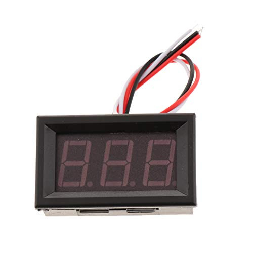 DC 0-100V Three-Wire LED Panel Digital Voltage Volt Meter Display Voltmeter