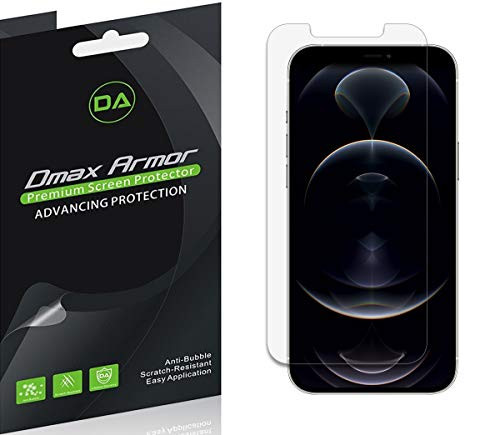 -6 Pack- Dmax Armor for Apple iPhone 12 Pro Max -6.7 inch- Anti Glare and Anti Fingerprint -Matte- Screen Protector
