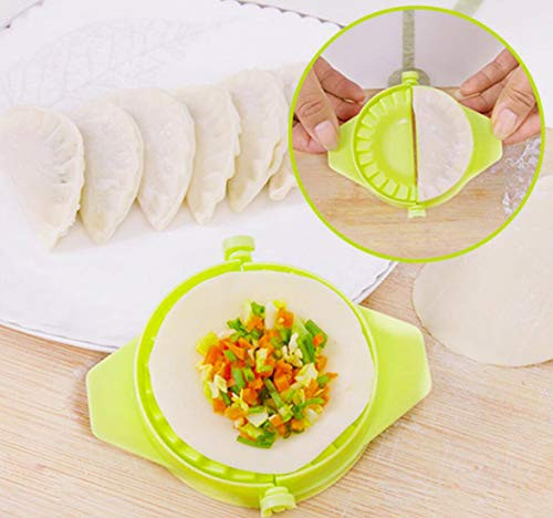 4 Piece Dough Press Set Perfect for Dumpling Calzone Ravioli Empanada Turnover  and  Pierogi