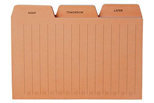 Noted by Post-it Brand Peach Tab Notes 3x4 in 30 Sheets/Pad 90 Sheets Total -NTD-TAB-PCH-