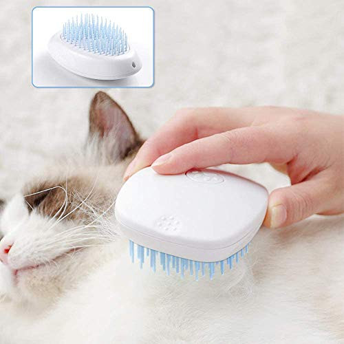 LANCHONG Cat Brush for Shedding and Grooming Cat Hair Remover for Long and Short Haired Cats Furminator for Cats Deshedding Brush Dog Grooming Brush Cat Hair Comb -Green- LANCHONG Cat Brush for Shedding and Grooming Cat Hair Remover for Long and Short Haired Cats Furminator for Cats Deshedding Brush Dog Grooming Brush Cat Hair Comb -Green-