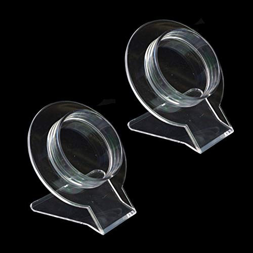 2 Pcs Clear Acrylic Bracelet Displays Stands Bracelet Display Stand Holder Clear Bracelet Stand Transparent Shelf Shelves Acrylic Jewelry Holder Showcase Shelf Clear Jewelry Organizer Rack