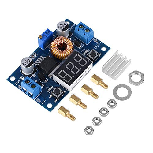5A 75W DC-DC Adjustable Step-Down Module Voltage Regulator LCD Display