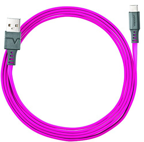 Ventev chargesync cable, USB Type A-C, 6ft, Pink Ventev chargesync cable, USB Type A-C, 6ft, Pink