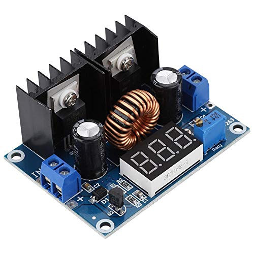 DC Step Down Module with LED Display Large Power Voltage Regulator Module Adjustable Voltage Board 8A
