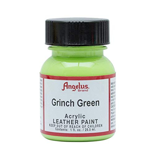 Angelus Leather Paint 1 oz Grinch Green