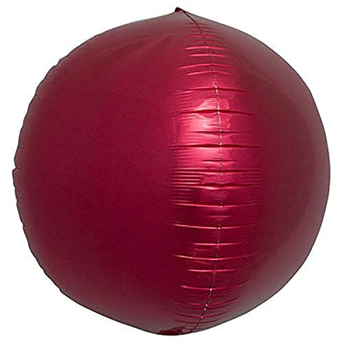 Northstar Balloons 17 inch Northstar Sphere-Red Foil Balloon