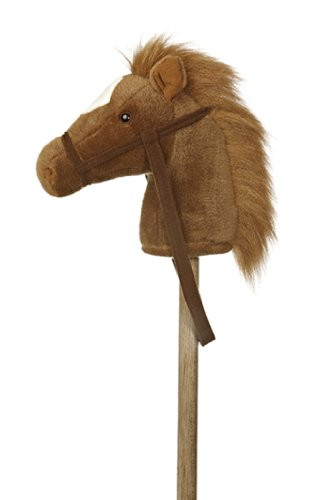 Aurora World World Giddy-Up Stick Horse 37" Plush, Brown