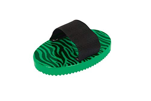 Weatherbeeta Roma Zebra Curry Comb Green