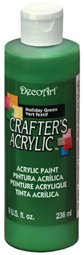 DecoArt DCA04-9 Crafters Acrylic 8-Ounce Holiday Green