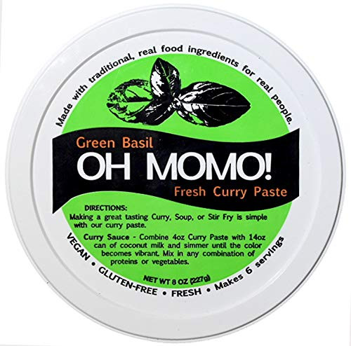 Oh Momo Curry Paste -Green Basil Curry Paste- Oh Momo Curry Paste -Green Basil Curry Paste-