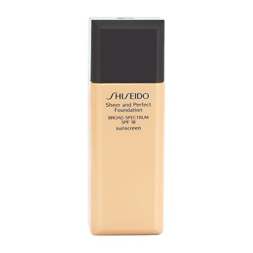 Shiseido Sheer and Perfect Foundation SPF 18 D30 Very Rich Brown