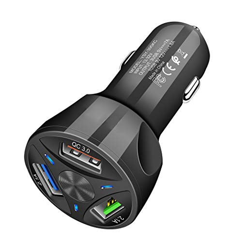 nengzhuzu Car Quick Charger 3.0 3 Ports USB Charger Qualcomm QC Fast Charging Adapter nengzhuzu Car Quick Charger 3.0 3 Ports USB Charger Qualcomm QC Fast Charging Adapter
