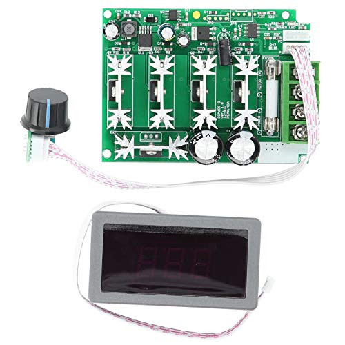 Motor Speed Control Module DC12?80V 30A High Power Digital Display PWM PLC Speed Regulator Switch Adjustable Voltage 0?100 percent