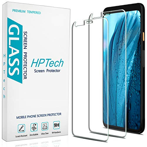 2-Pack HPTech Tempered Glass For Google Pixel 4 XL Screen Protector Easy to Install Bubble Free 9H Hardness 2-Pack HPTech Tempered Glass For Google Pixel 4 XL Screen Protector Easy to Install Bubble Free 9H Hardness