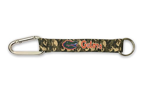NCAA Florida Gators Brown Camo Carabiner Keychain