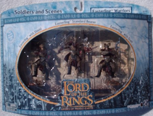 Lord of the Rings Armies of Middle Earth; Easterling Warriors Figure Set 1/24 Scale