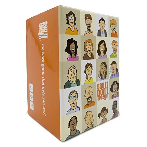 Say It Don't Spray It - The word game that gets you wet! The ultimate party game that brings uncontrollable laughter!