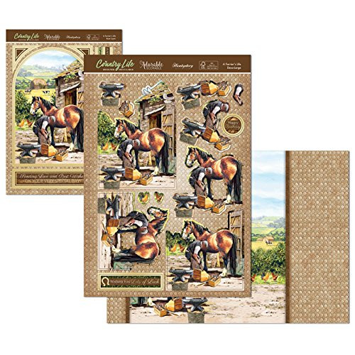 Hunkydory Crafts Country Life A4 Decoupage Set Multicolor Hunkydory Crafts Country Life A4 Decoupage Set Multicolor