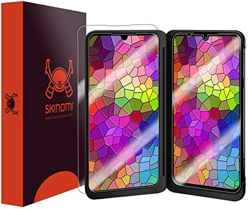 Skinomi Screen Protector Compatible with LG G8X ThinQ Clear TechSkin TPU Anti-Bubble HD Film
