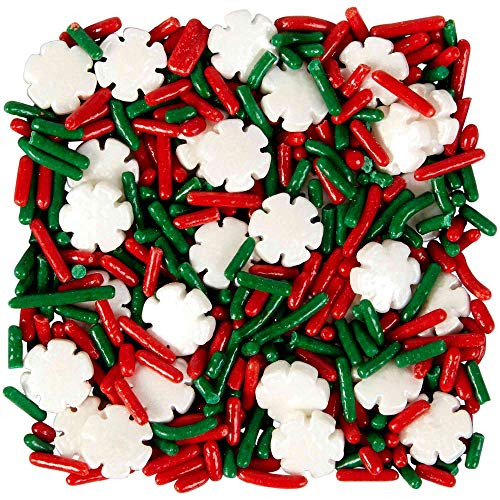 Wilton Sprinkles Mix Christmas Snowflake