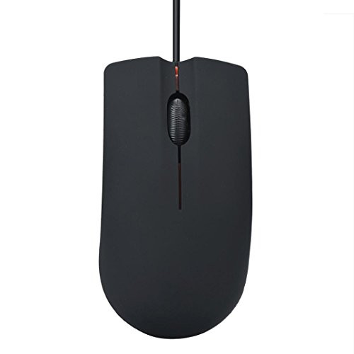 Wired Mouse Bolayu Optical USB Game Mice for PC Laptop Computer -Black-
