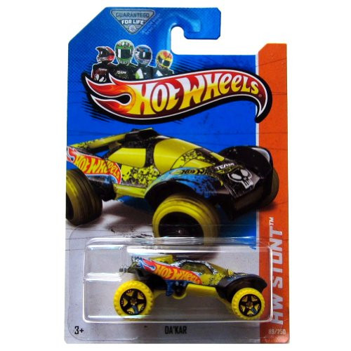 Hot Wheels 2013 Hw Stunt Dakar 89/250 Yellow