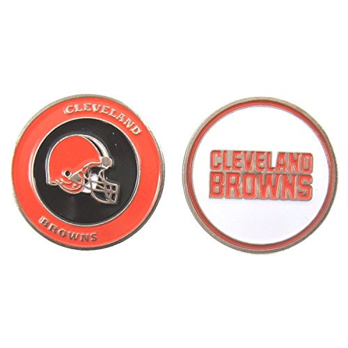 Cleveland Browns Double-Sided Golf Ball Marker
