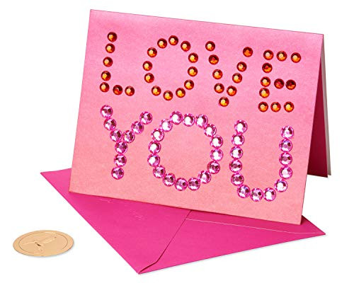 Papyrus Valentines Day Card -Ombre Love-