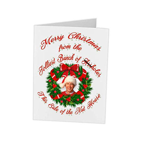 Christmas Cards - Jolliest Bunch Of A holes This Side Of The Nuthouse - National Lampoons Vacation - Hilarious Note Card