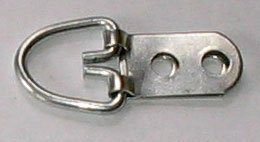 10 Extra Heavy Duty 2 Hole D Ring / Triangle Picture Frame Hanger by Wiseacresart