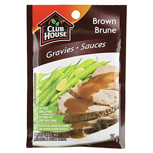 Club House Brown Gravy Mix 25g/1oz Imported from Canada-