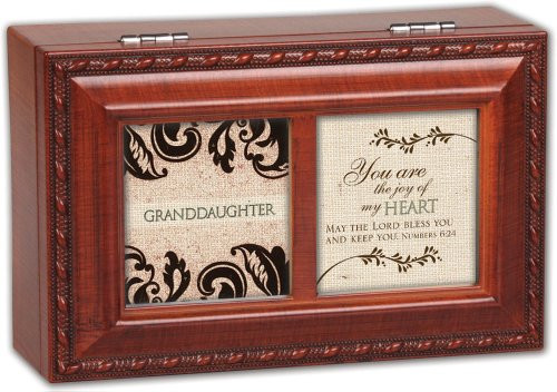 Cottage Garden Granddaughter Woodgrain Petite Music Box/Jewelry Box Plays Amazing Grace Cottage Garden Granddaughter Woodgrain Petite Music Box/Jewelry Box Plays Amazing Grace