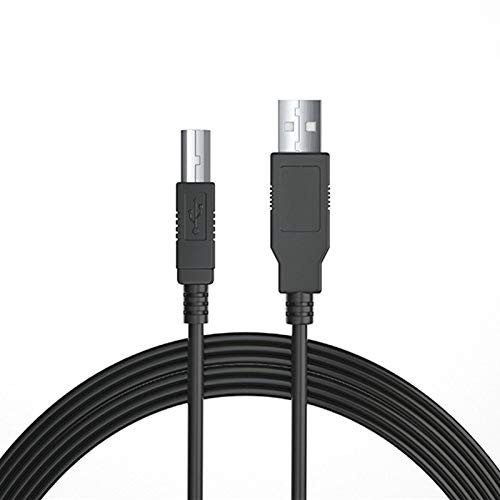 USB Printer Cable Scanner USB Cable Compatible for Brother MFC-L2700DWMFCL2710DW MFC-L2740DW MFCL2750DW MFC-J5720DW MFC-L5800DW MFC-L5900DW MFC-L8650CDW MFC-L8850CDW -USB Cable-