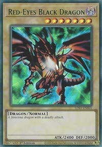 Red-Eyes Black Dragon -Green- - LDS1-EN001 - Ultra Rare - 1st Edition