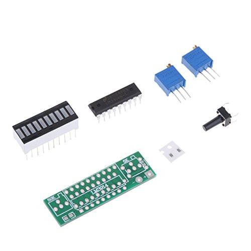 LM3914 10 Segment 5V 12V Battery Capacity Power LED Indicator Display Kits Red