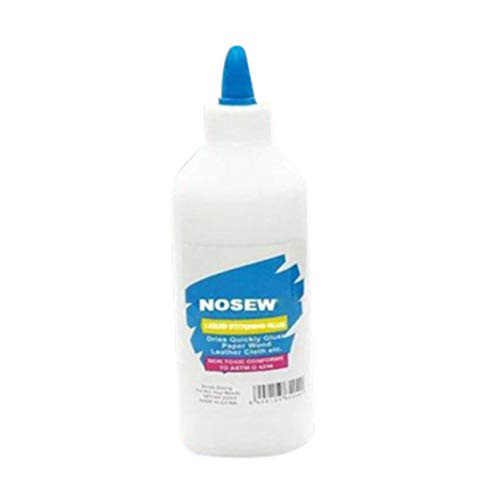 Lishiny Clothes Repair Glue Ultra-Stick Sew Glue Durable Stitch Liquid Sewing Glue Universal for Fabric