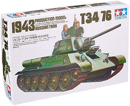 Tamiya Models Russian T-34/76 Tank