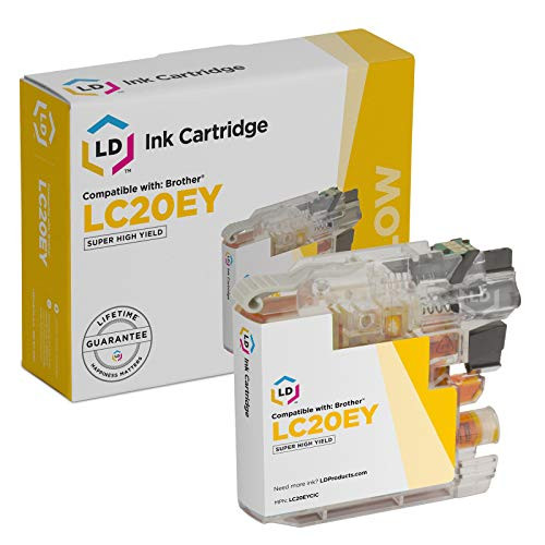 LD Compatible Ink Cartridge Replacement for Brother LC20EY Super High Yield -Yellow- LD Compatible Ink Cartridge Replacement for Brother LC20EY Super High Yield -Yellow-