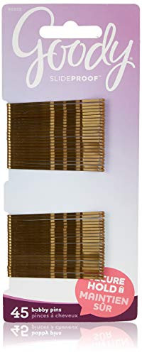 Goody Bobby Pins Brown 45 Count