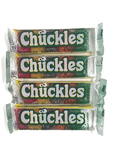 Chuckles Jelly Candy 2 oz. Packs -Set of 4-