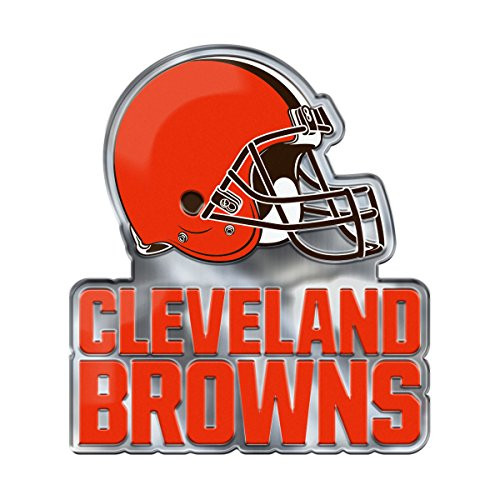 FANMATS NFL Cleveland Browns Alternative Color Logo Emblem Orange One Size FANMATS NFL Cleveland Browns Alternative Color Logo Emblem Orange One Size