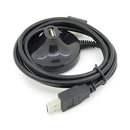 5 Feet USB 2.0 Extension Cable Male to Female Data Transfer Cord Extended Base Docking Extension Cable Cord for USB Flash Drive Keyboard Mouse