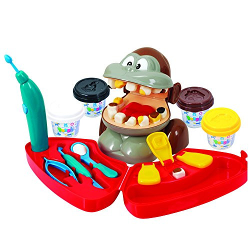 PlayGo Monkey Dentist Clay Dough