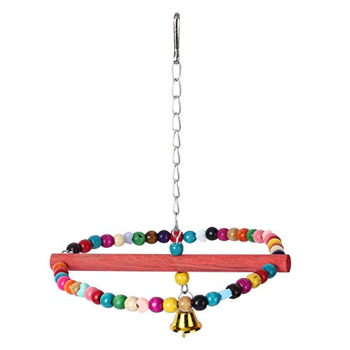 Cosiki Eco-Friendly Bird Bite Toy Bird Swing with Hook Animals Pets for Birds Parrots
