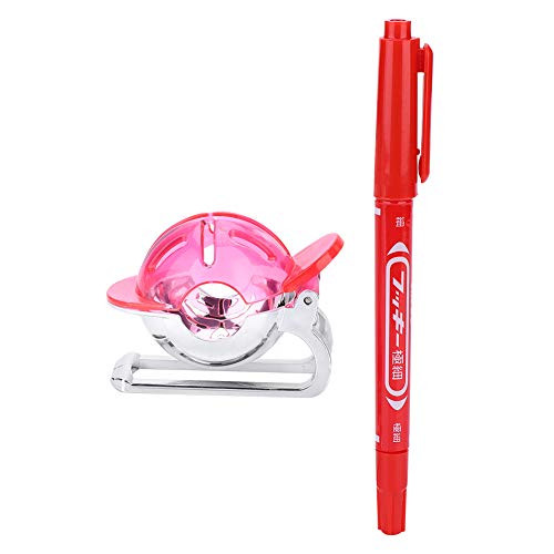 Dioche Golf Ball Liner Golf Club Ball Liner Line Marker Drawing Template Alignment Tool with Pen Accessories