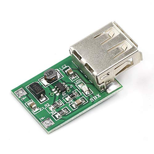 Easy to Assemble 1PCS 0.9V ~ 5V to 5V 600MA USB Output Charger Step Up Power Module Mini DC-DC Boost Converter Green